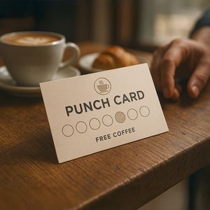 Show details for Loyalty/Punch Card - Restaurant & Café