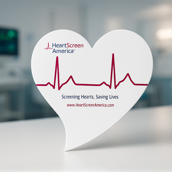 Show details for Heart Die Cut - 7.125" x 6.75"