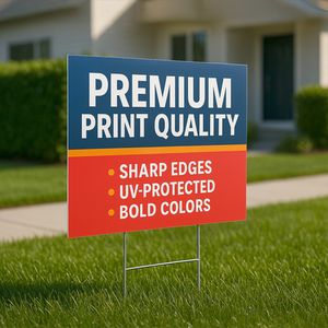 Show details for Yard Sign - Political