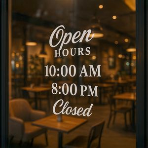 Show details for Window Cling -  Restaurant & Café