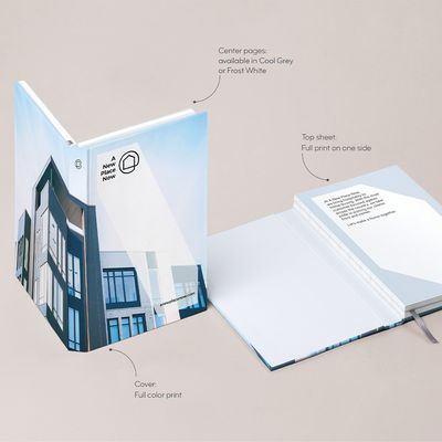 Show details for Full Print Hardcover Notebook