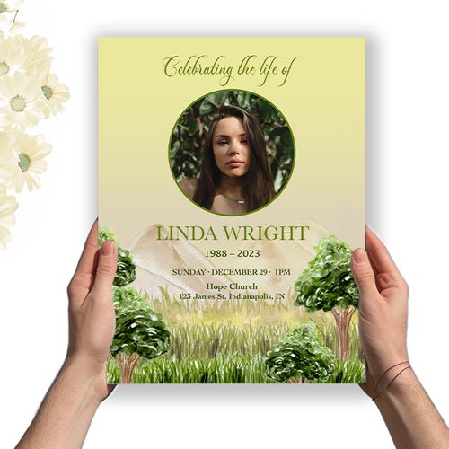 Show details for Tree Watercolor Premium Program (8.5x11)