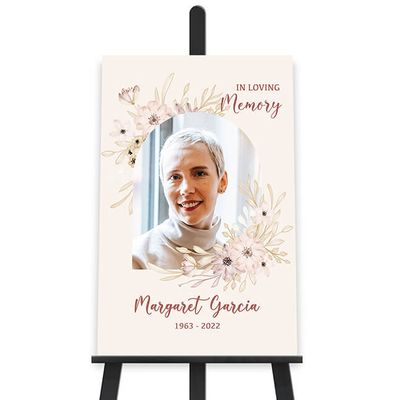 Show details for Multi Floral Border Poster