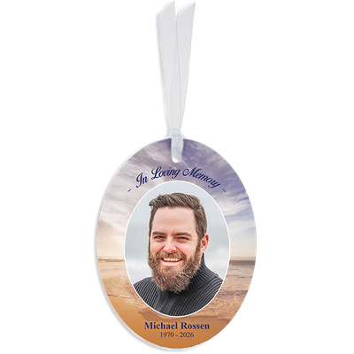 Show details for Oceanfront Oval Ornaments