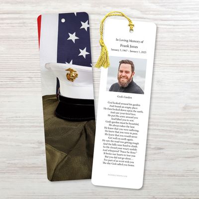 Show details for Marine Cap Bookmark