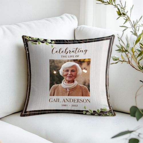 Show details for Rustic Brown Pillow