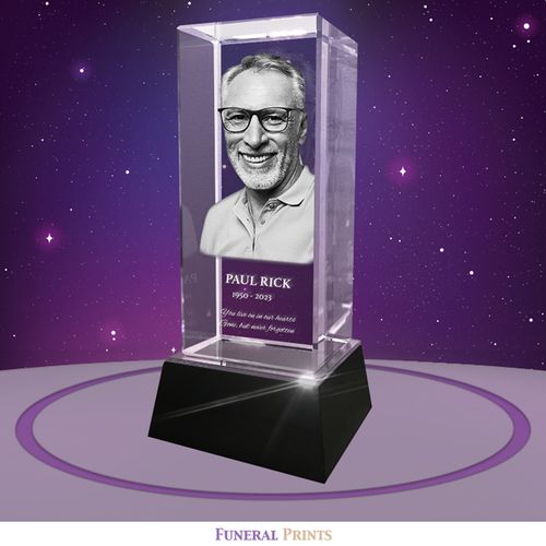 Show details for 3D Tower Crystal - PHOTO & TEXT