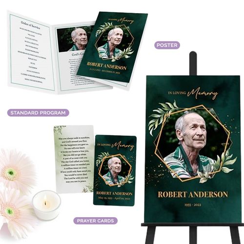 Show details for Green Stardust Memorial Package