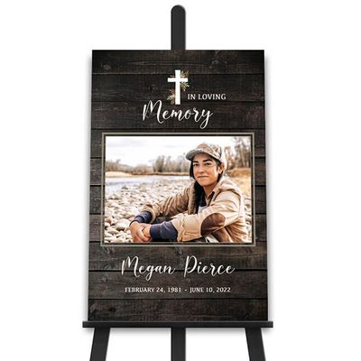 Show details for Rustic Religious Poster