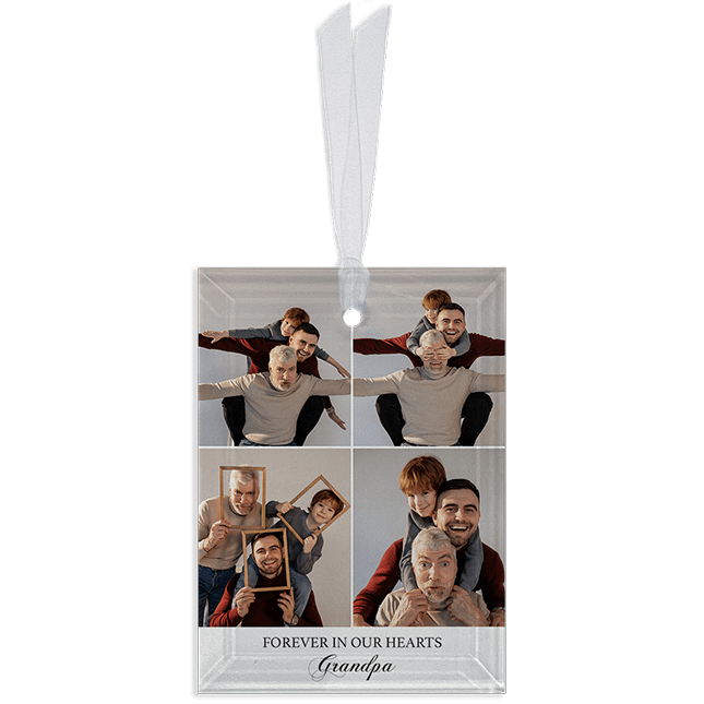 Show details for Gallery 4 Rectangle Ornament