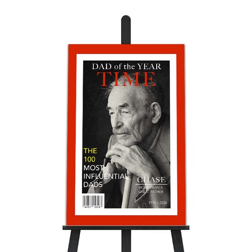 Show details for Dad of the Year Time Magazine Poster