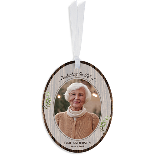 Show details for Rustic Brown Oval Ornaments