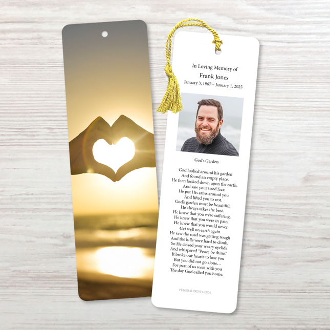 Show details for Heart Hands Bookmark