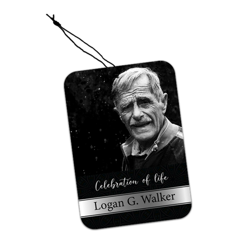 Show details for Black Silver Classic Air Freshener