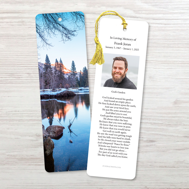 Show details for Yosemite Winter Bookmark