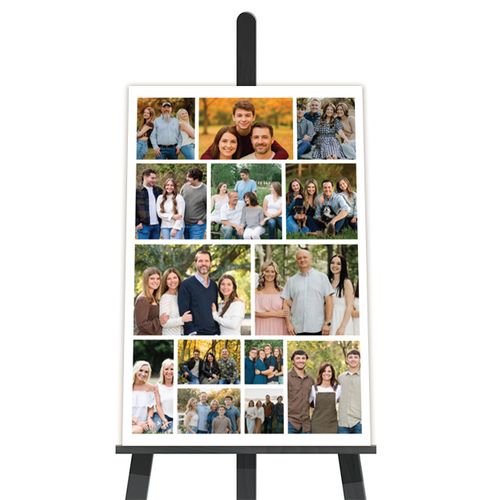 Show details for 14 Photo Portrait Collage Posters