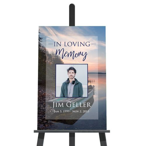 Show details for Lake Sunrise Memorial Poster