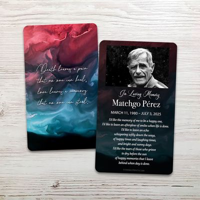 Show details for Gulf English Memorial Card