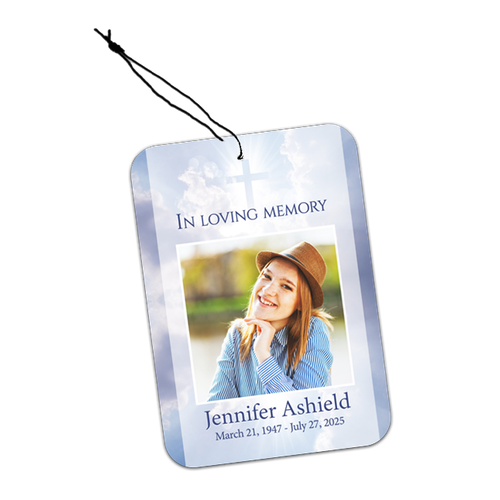 Show details for Cross in Clouds Air Freshener