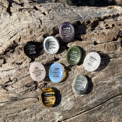 Show details for Calm Opal Worry Stone